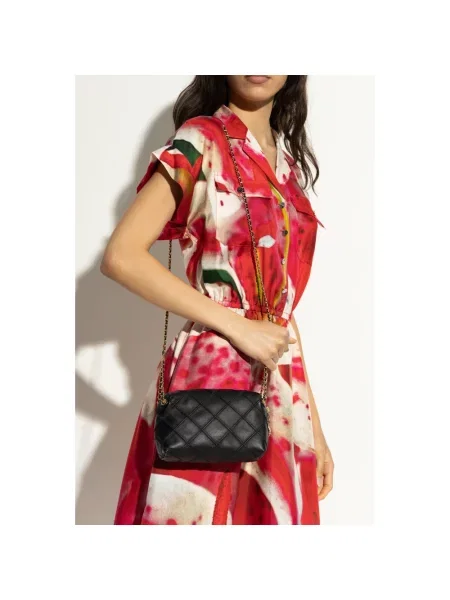 Torebka crossbody Tory Burch skórzana czarna