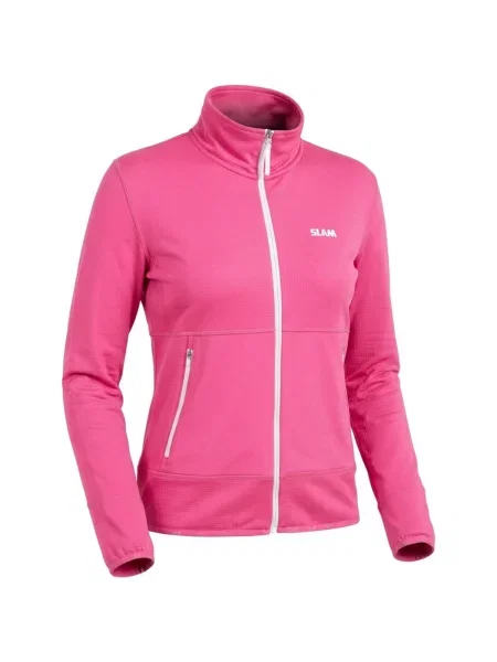 Hanorac din fleece Slam din fleece roz