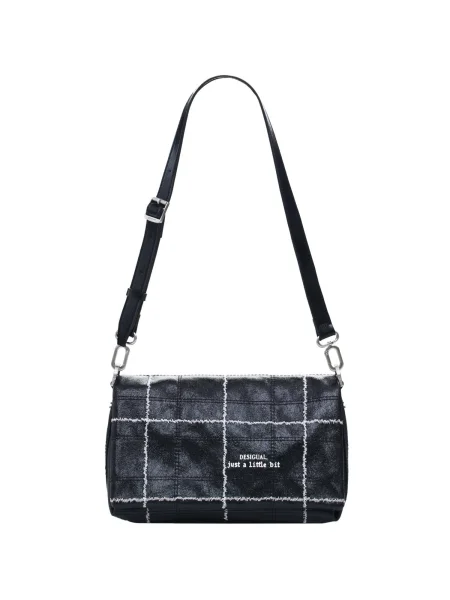 Desigual Geantă de umăr gri negru
