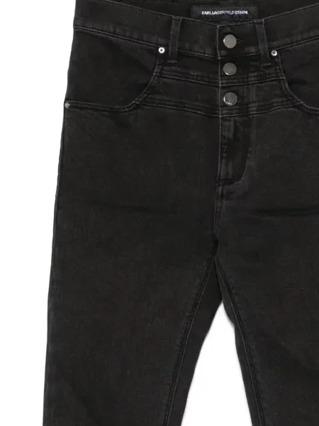 Слаб дънки skinny fit Karl Lagerfeld черно