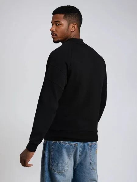 Бомбер Sinsay черный