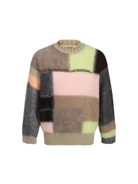 Sweter Magliano w geometryczne wzory