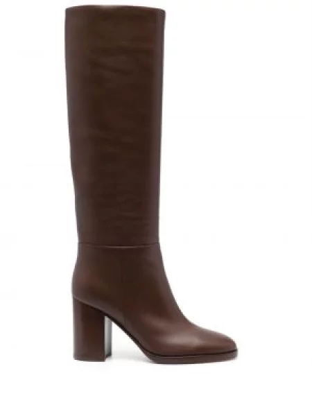 Botine Gianvito Rossi din piele maro