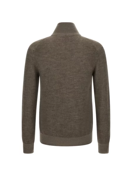 Pulover Brioni maro