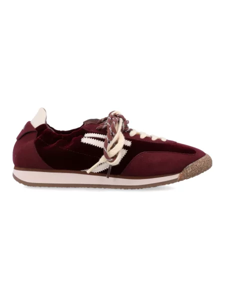 Sneakersy Puraai zamszowe fioletowe