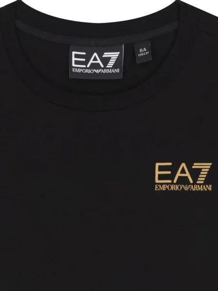 Marškinėliai Ea7 Emporio Armani juoda