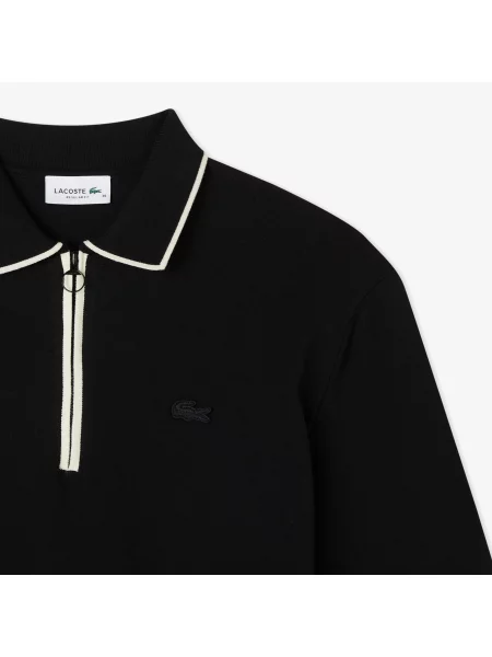 Классический свитер Lacoste черный