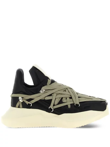 Fűzős csipkés sneaker Rick Owens fekete