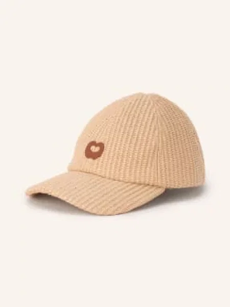 Maje Czapka beige beżowa