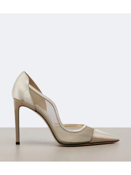 Pantofi cu toc Jimmy Choo din piele