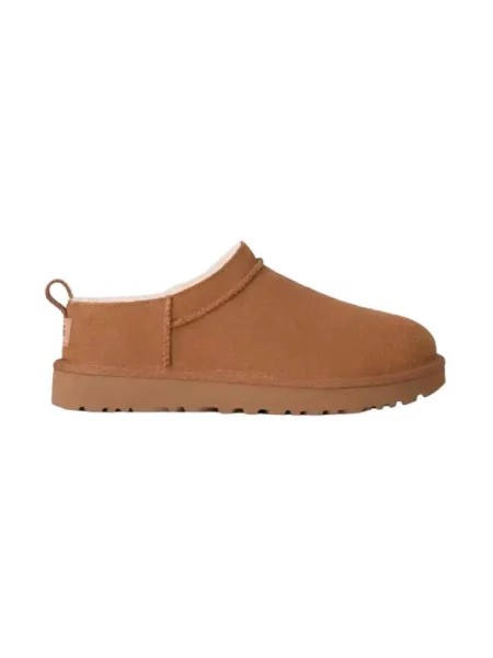 Pantofi Ugg din piele clasici maro