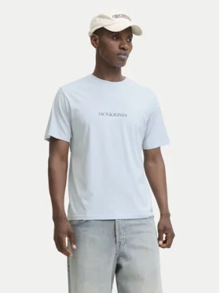 Jack&Jones Set od 3 majice Billyburg Šarena Regular Fit bijela