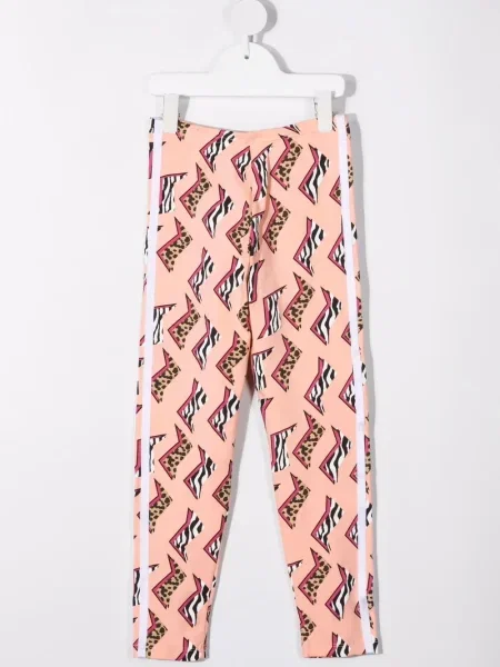 Legginsy dziecięce Adidas różowe