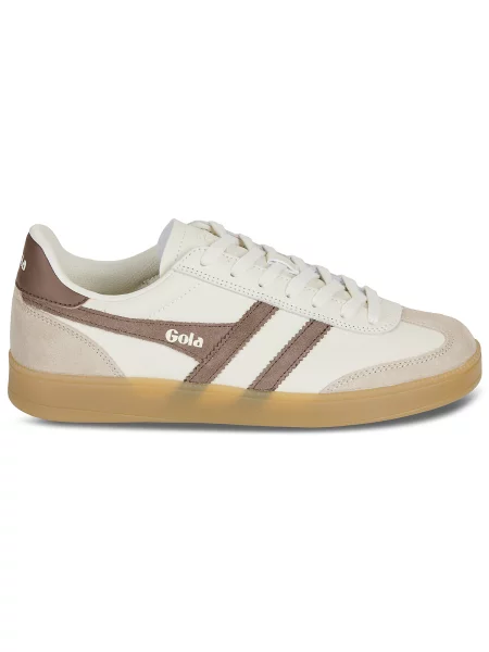 Pantofi Gola din piele alb