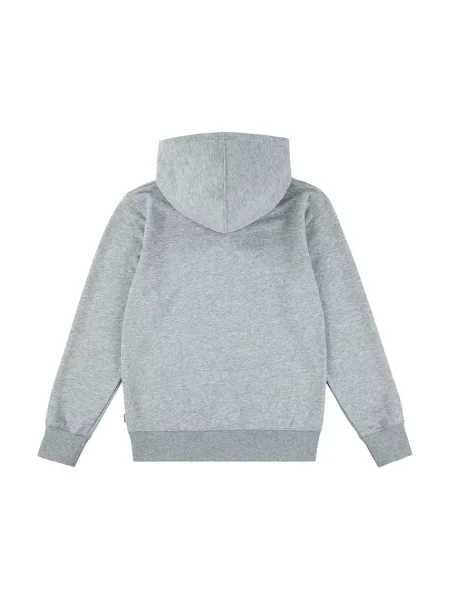 Levi's Dětská mikina MINI BATWING PULL OVER HOO šedá
