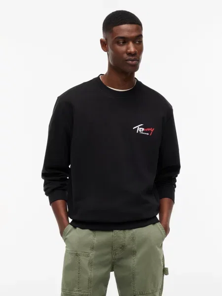 Palton Tommy Jeans alb