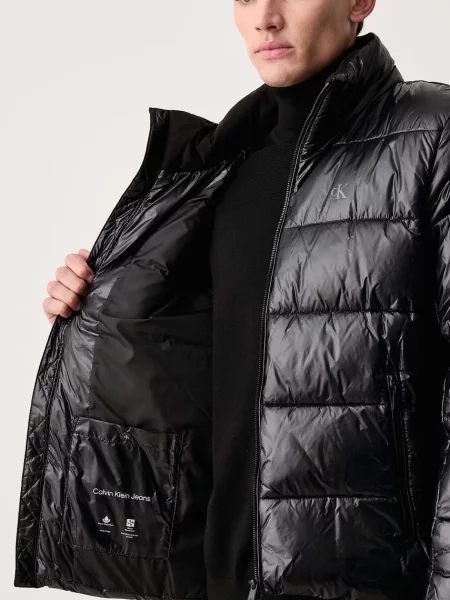 Calvin Klein Jeans капитонирано яке мъжко черно
