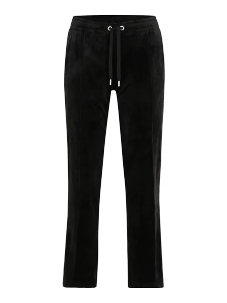 Juicy Couture Petite Pantaloni TINA / argintiu negru