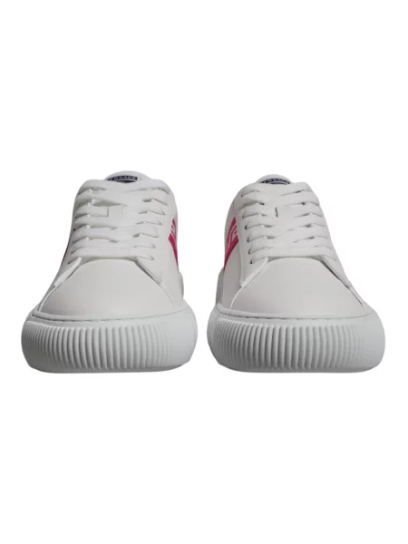 Sneakersy Versace z logo białe