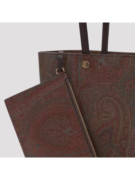 Shopperka Etro brązowa