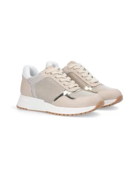 Sneakersy Liu Jo z logo różowe
