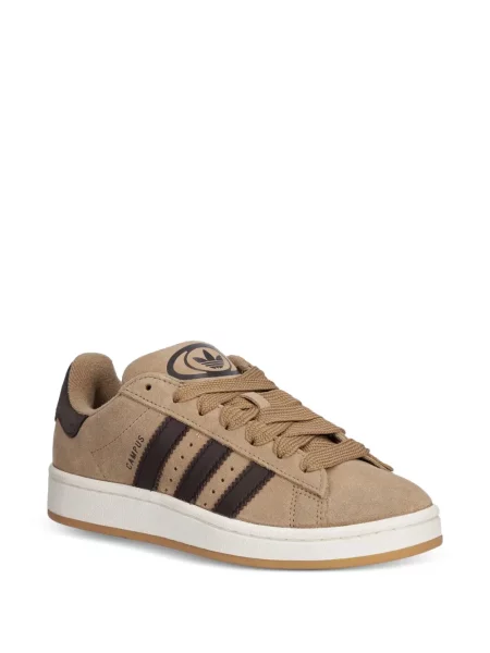 Sneakersy Adidas Spezial prążkowane na platformie czarne