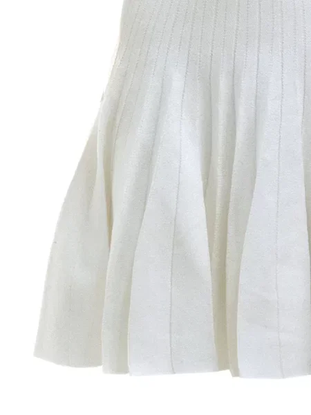 Scurt rochie mini Balmain alb