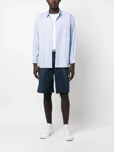 Ilgas marškiniai Comme Des Garçons Shirt mėlyna