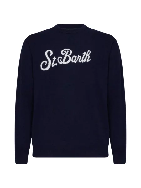 Пуловер Mc2 Saint Barth синьо