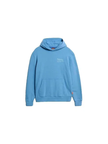 Mikina Superdry modrá