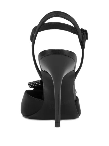 Sandale Love Moschino cu funde negru