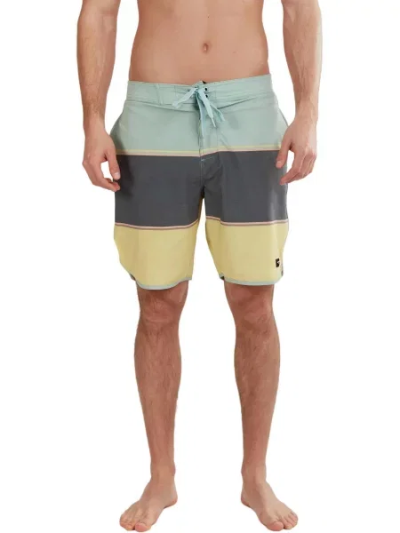 Spodenki plażowe FUNDANGO Neal Boardshort szare