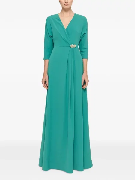 Rochie maxi Nissa verde