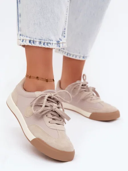 Teniși Big Star Shoes din piele maro