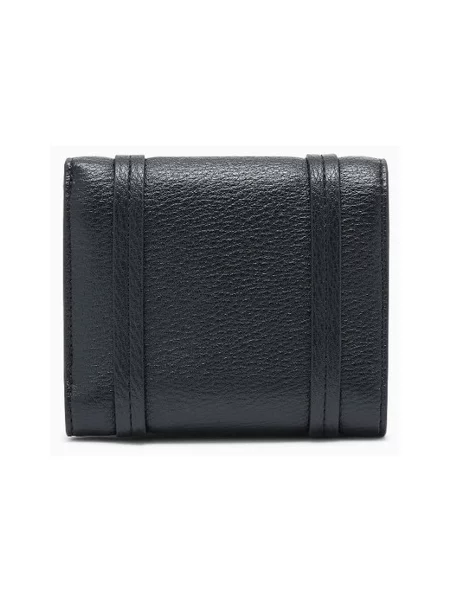 Armani Exchange peňaženka dámska z imitácie kože čierna