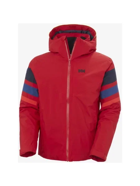 Kurtka z kapturem Helly Hansen Panoramic granatowy koralowy niebieski S czerwony