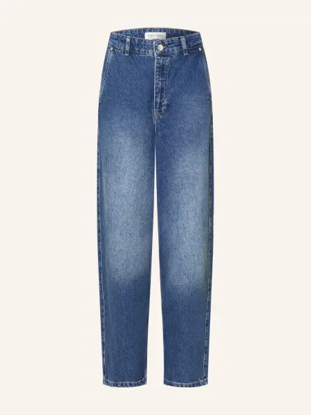 Part Two Barrel Džíny Christellpw medium dark blue denim modré