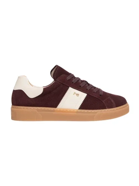 Sneakersy Nerogiardini zamszowe czerwone