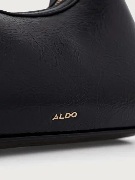 Кожаная сумка хобо Aldo