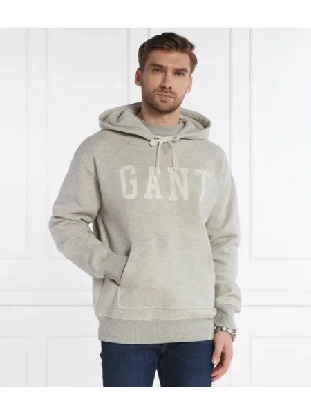 Gant Hanorac HEATHER GRAPHIC | Oversize fit gri