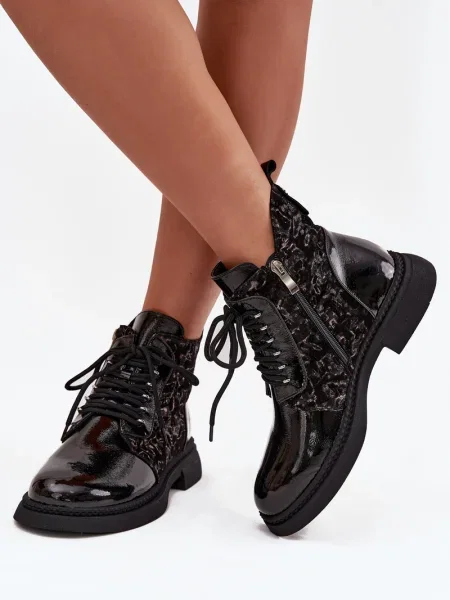 Pantofi S. Barski negru