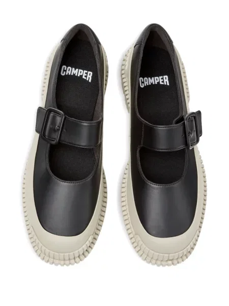 Kožené baleríny Camper černé