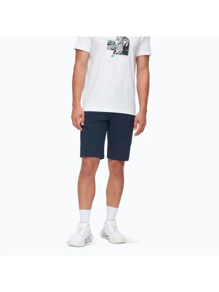 Trekové šortky Mammut Runbold IV marine