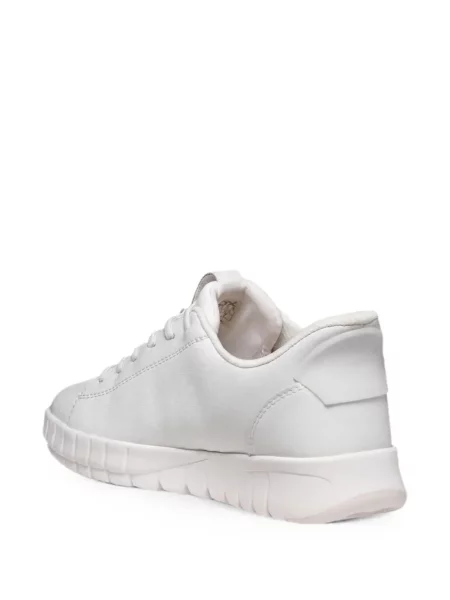 Fűzős csipkés sneaker Geox fehér