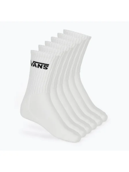 Ponožky Vans Classic Crew 3 pary white biela