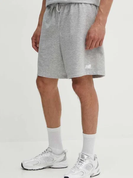 Kratke hlače New Balance Sport Essentials siva