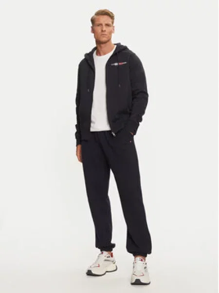 Tommy Hilfiger Teplákové kalhoty Essential Tmavomodrá