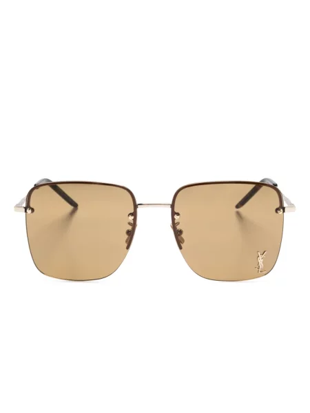 Okulary przeciwsłoneczne Saint Laurent Eyewear złote