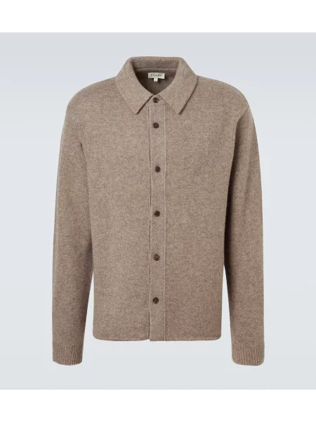 Volnene jopica Frame rjava