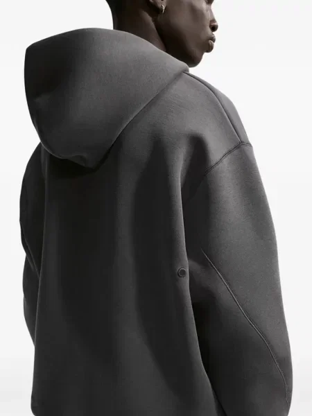 Hanorac cu glugă Nike gri